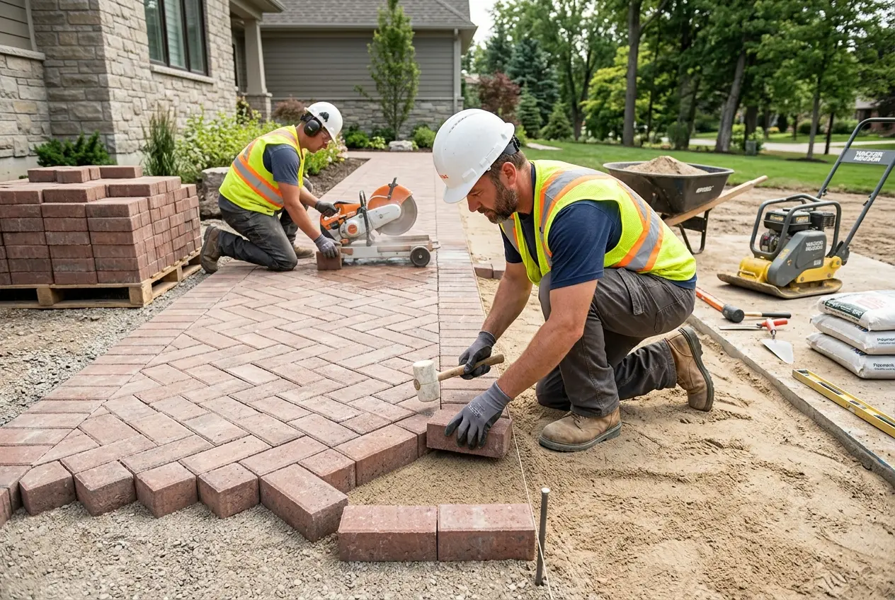 Brick Paver Installation